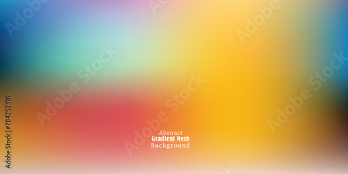 Abstract Colorful Gradient Mesh Background vector EPS10 © MuhammadZeeshan