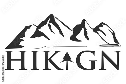 Hiking Adventure Tee, Nature Lover's Shirt, Outdoor Adventure Tee, Hiking Trail Tee, Mountain Lover's Tee, Hiking Typography, Hiking Typography Design