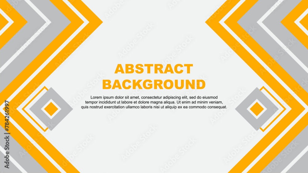 Abstract Background Design Template. Banner Wallpaper Vector Illustration. Amber Yellow Design Abstract Background Design Template. Banner Wallpaper Vector Illustration. Amber Yellow Design