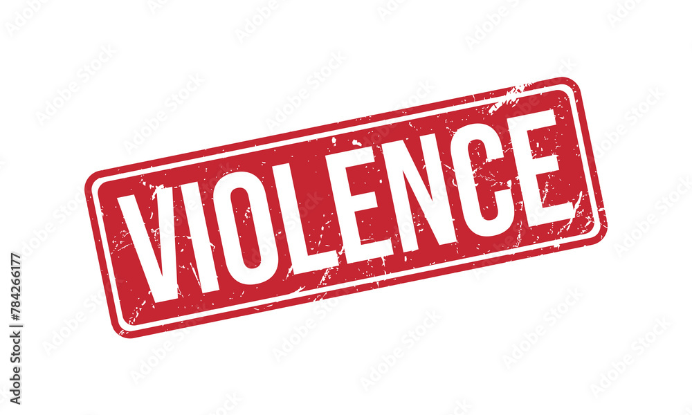 Violence Rubber Stamp Seal Vector Violence Rubber Stamp Seal Vector
