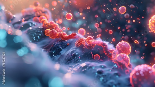 illustration of insulin release from the pancreas in glucose regulation