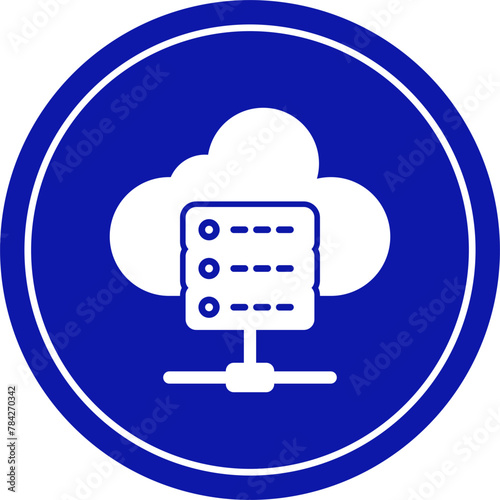 Cloud Server Icon