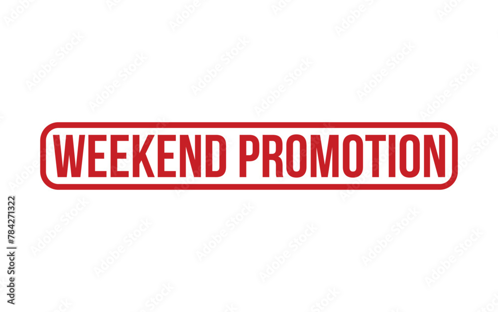 Weekend Promotion Rubber Stamp Seal Vector Weekend Promotion Rubber Stamp Seal Vector