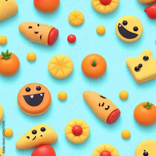 background with food