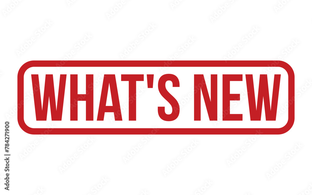 What’s New rubber grunge stamp seal vector What’s New rubber grunge stamp seal vector