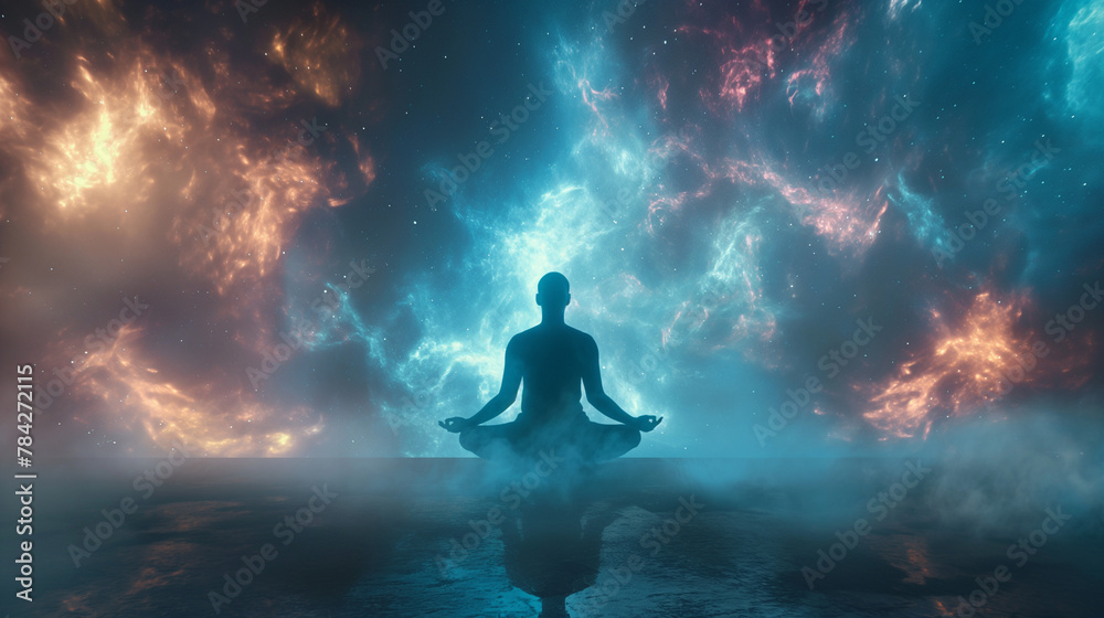 Ascension meditation with Blue Peace light