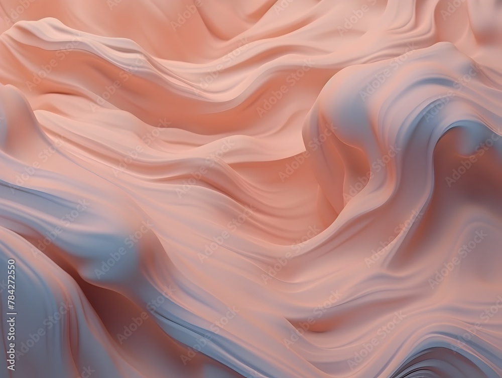 Fototapeta premium Ethereal and Delicate Textural Backdrop with Flowing Sci-Fi Aesthetic