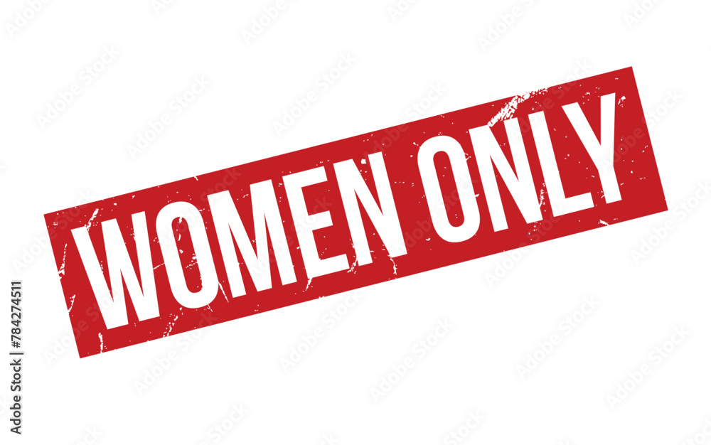 Women Only Rubber Stamp Seal Vector Women Only Rubber Stamp Seal Vector