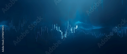 Abstract background, technical charts, Forex, gold futures, stocks, investment concept. photo