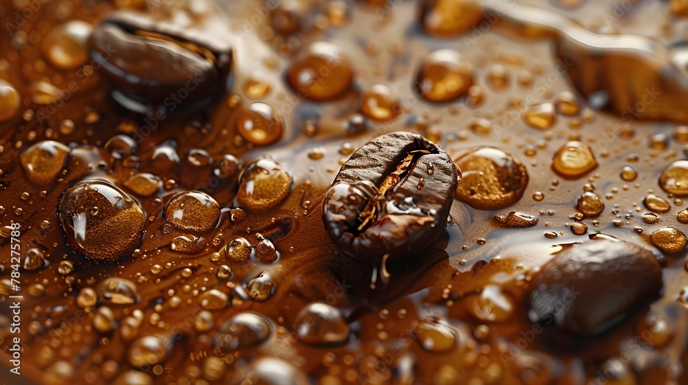 Coffee Foam Masterpiece: A Captivating Morning Indulgence Coffee Foam Masterpiece: A Captivating Morning Indulgence