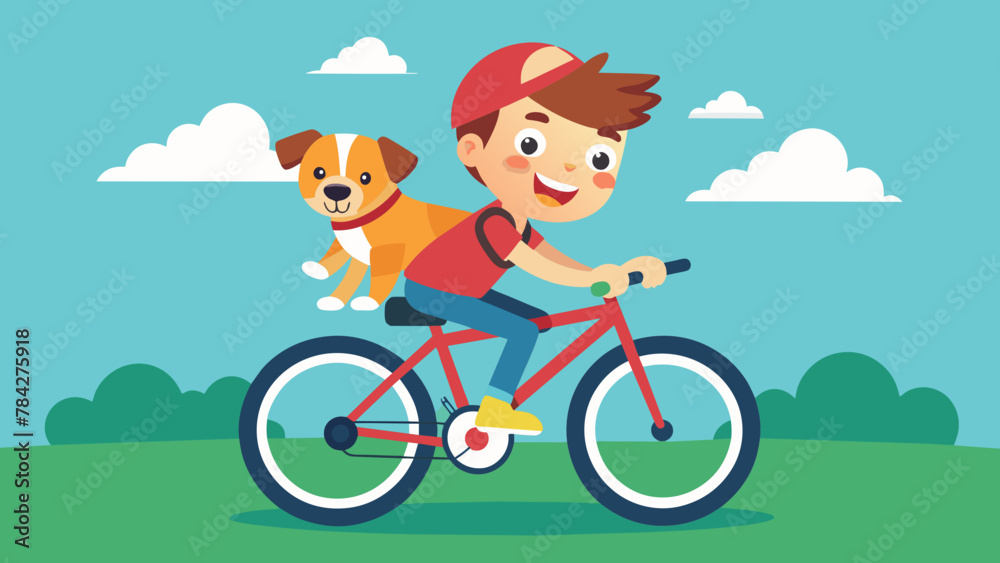 boy-and-dog-riding-a-bicycle