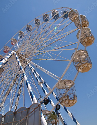 Big Ferris wheel at a fair