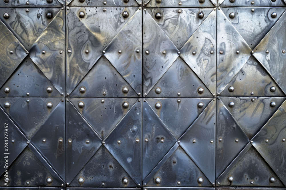 Obraz premium Metal panels texture pattern for background