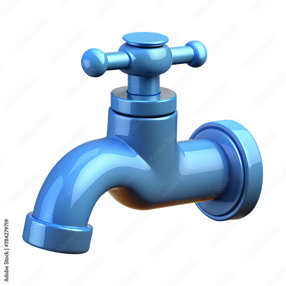 flowing water faucet