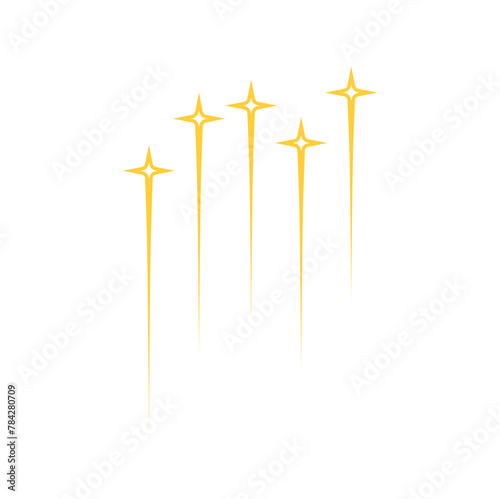 Star line decoration