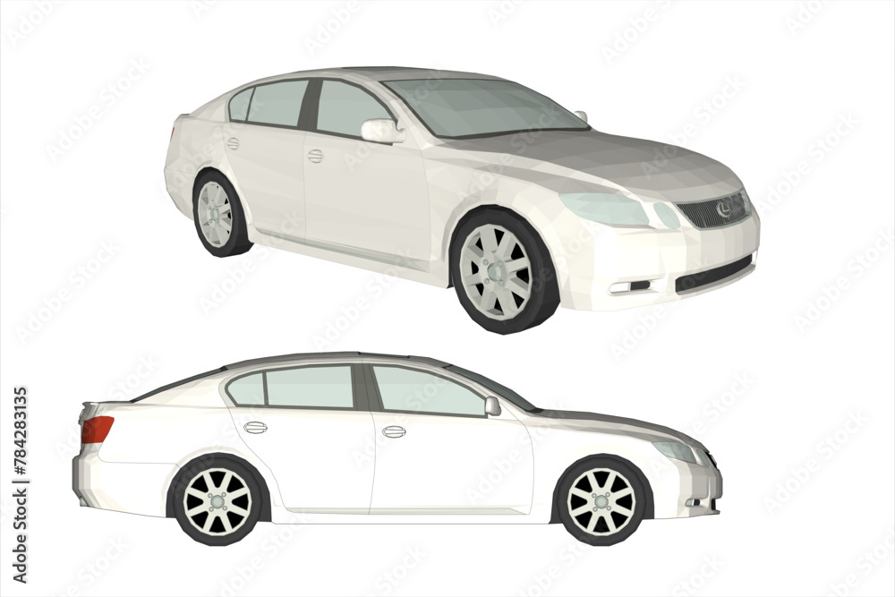 Set of car vector illustration design vector on white background