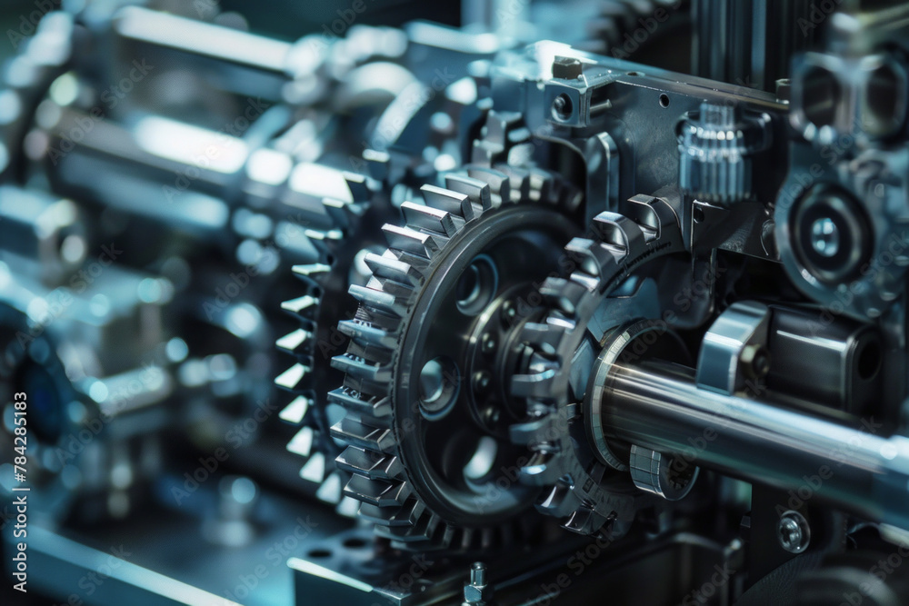 Machine gears texture for background Machine gears texture for background