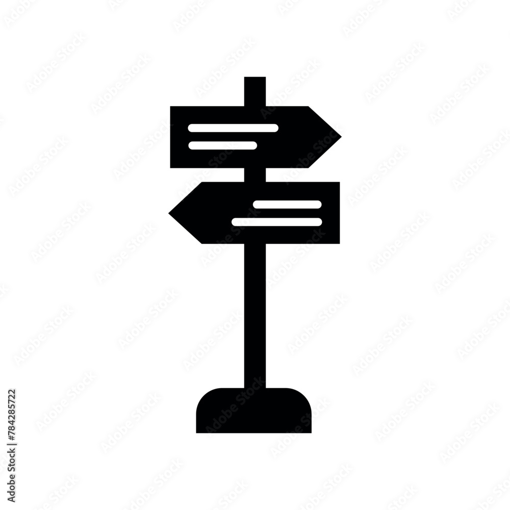 Signboard Fill Icon Symbol Vector. Black Glyph Signboard Icon Signboard Fill Icon Symbol Vector. Black Glyph Signboard Icon