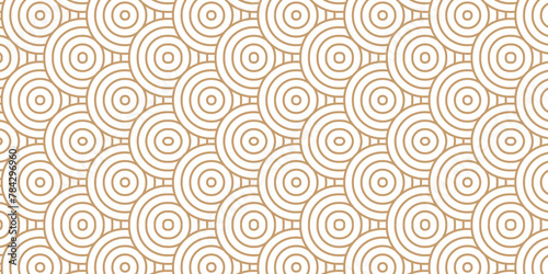 Overlapping Pattern Minimal diamond geometric waves spiral abstract circle wave line. brown seamless tile stripe geometric create retro square line backdrop pattern background.