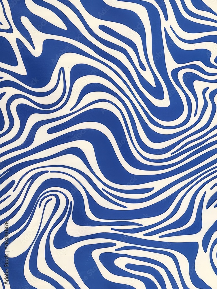 Blue and white background with wavy lines Blue and white background with wavy lines