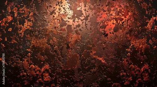 Close up of rusty metal surface