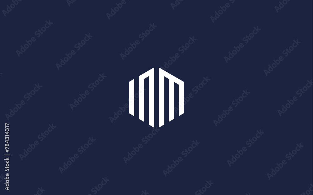 letter inm with hexagon logo icon design vector design template inspiration letter inm with hexagon logo icon design vector design template inspiration