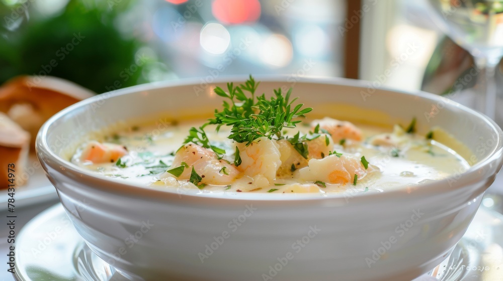 Fiskesuppe is a popular Norwegian fish soup. Fiskesuppe is a popular Norwegian fish soup.