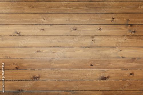 wooden background made of horizontal brown boards