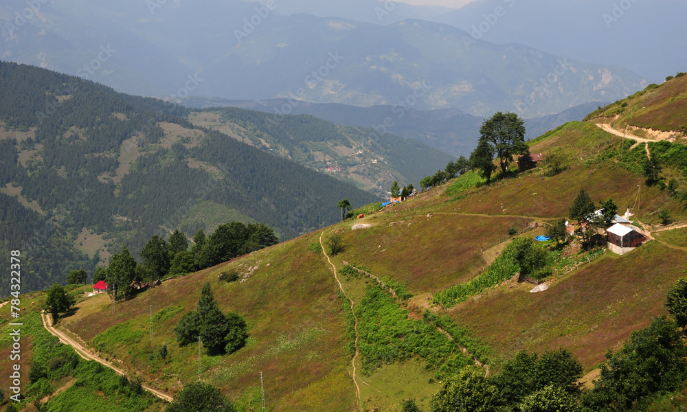 The plateaus in Trabzon, Turkey, are quite beautiful.