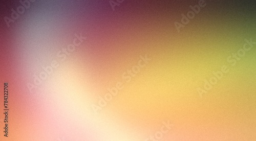 Black orange green , template empty space , rough grainy noise grungy texture color gradient rough abstract background shine bright light and glow