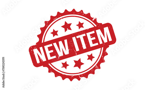 New Item rubber grunge stamp seal vector