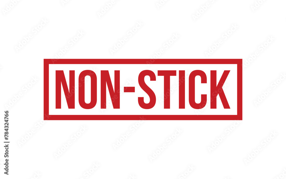Non Stick Rubber Stamp Seal Vector Non Stick Rubber Stamp Seal Vector