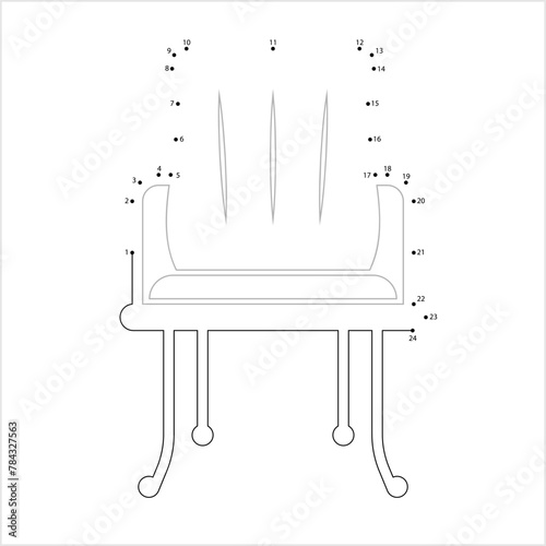 Chair Icon Connect The Dots M_2112001