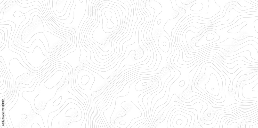 White topography topology background contour background design abstract vector