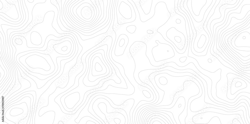 White topography topology background contour background design abstract vector
