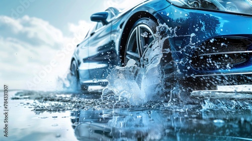 Automobile Travel Using Water Technology