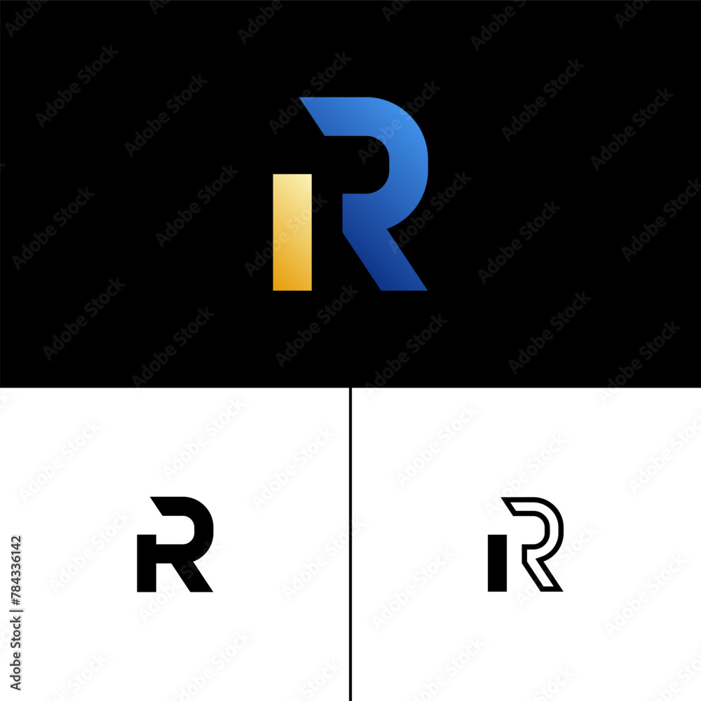 Letter set alphabet tech font Letter set alphabet tech font