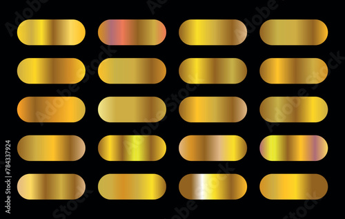 Gold color gradient