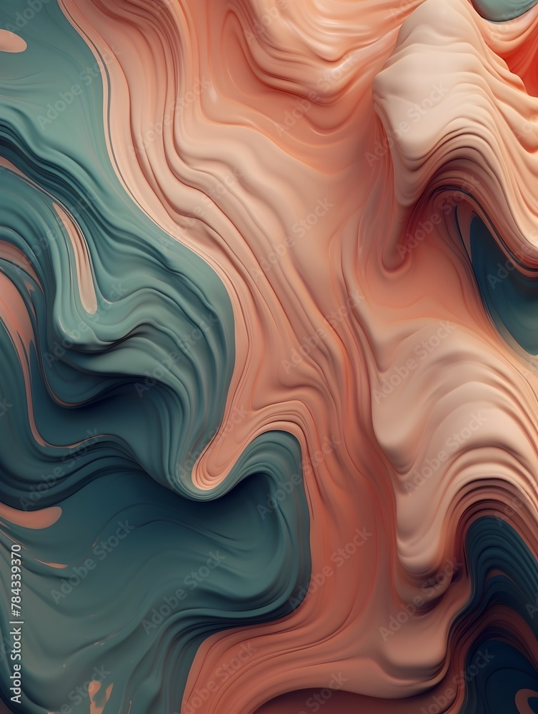 Mesmerizing Metallic Liquid Waves in Vibrant Futuristic Sci-Fi Style Abstract Design Mesmerizing Metallic Liquid Waves in Vibrant Futuristic Sci-Fi Style Abstract Design