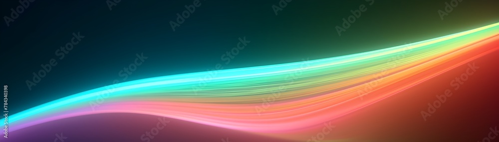 Radiant Spectrum of Neon Lights and Glowing Energy in Futuristic Digital Abstract Background Radiant Spectrum of Neon Lights and Glowing Energy in Futuristic Digital Abstract Background