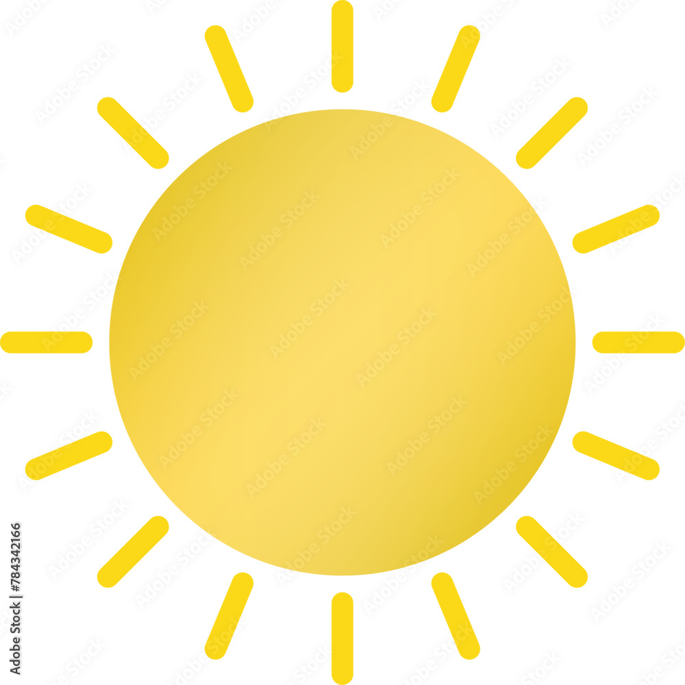 sun and clouds vector on the white background sun and clouds vector on the white background