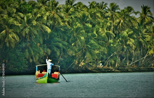 Beautiful kerala wetland tourism, Kadalundi, Kerala, India