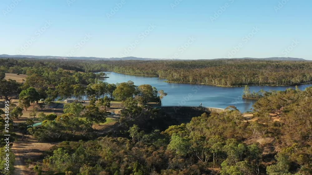 Remote Barossa reservoir in gully of South Australia – tourism wispering wall in 4k.
Remote Barossa reservoir in gully of South Australia – tourism wispering wall in 4k.