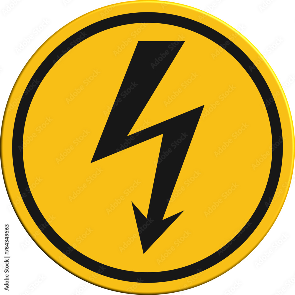 Strom Blitz Button Strom Blitz Button