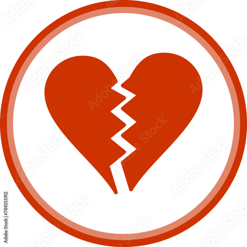 Broken Heart Icon