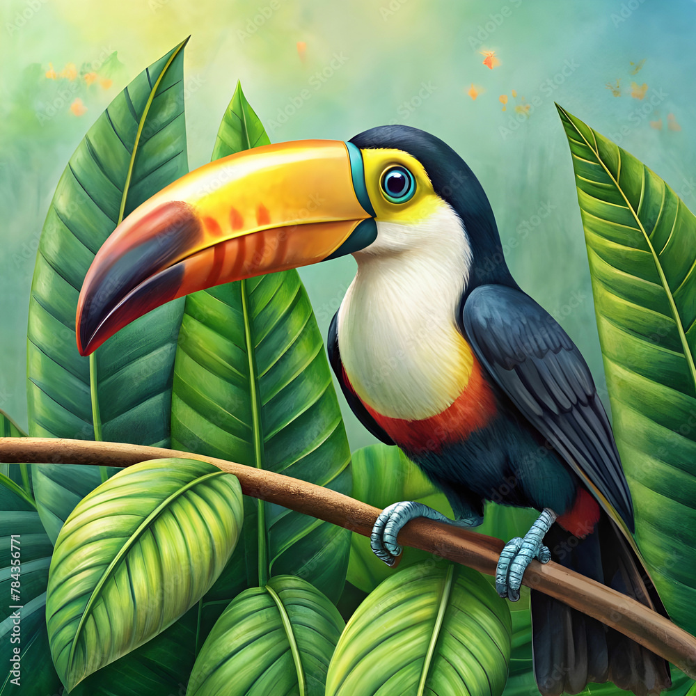 Fototapeta premium toucan pick