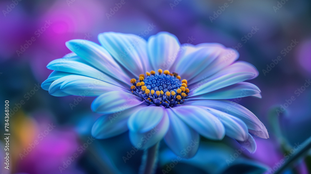 close up of a daisy