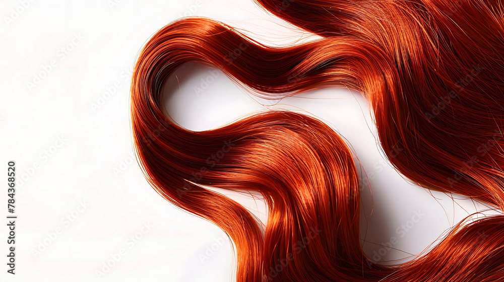 a photo of a red hair a photo of a red hair