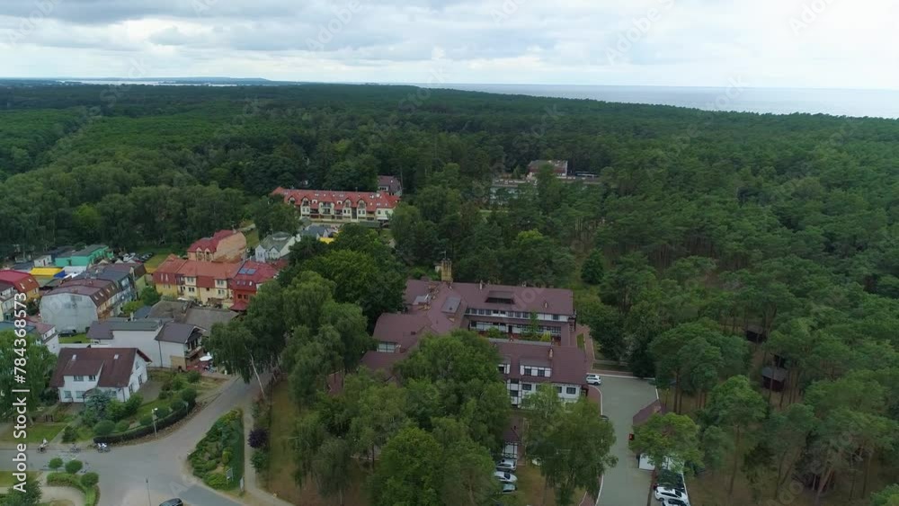 Beautiful Landscape Lukecin Piekny Krajobraz Aerial View Poland Beautiful Landscape Lukecin Piekny Krajobraz Aerial View Poland