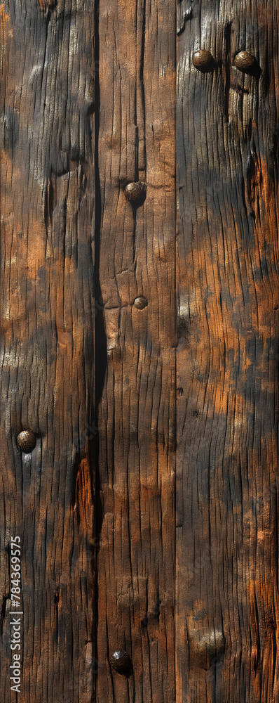 Obraz premium Rustic Textured Weathered Wood Surface
